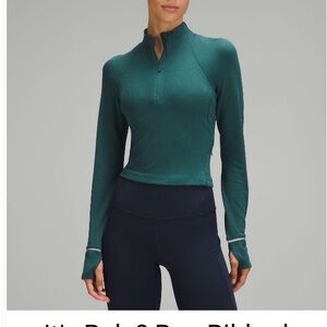 Lululemon Athletica Teal Long Sleeve Top
